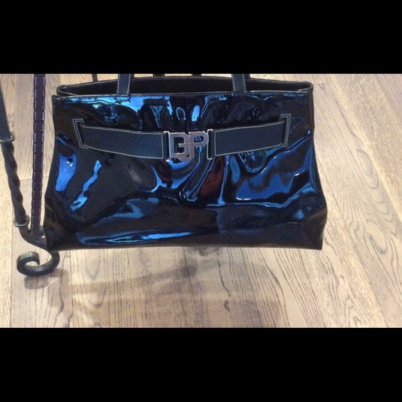 Donald J Pliner patent leather tote - Picture 2 of 12